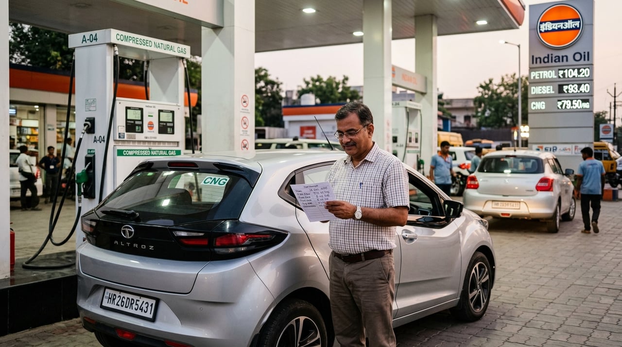 CNG Car Ownership Cost & Break-Even Audit in India