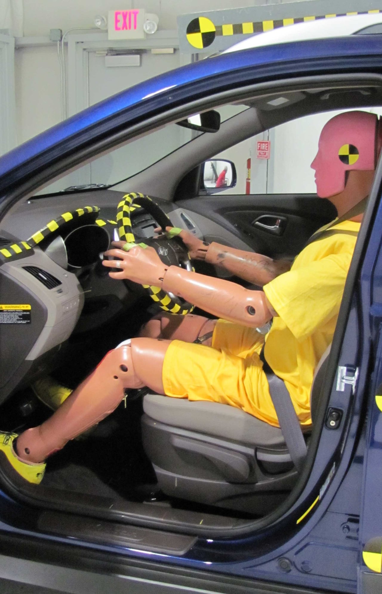 Automobile crash safety engineering and hydro-testing laboratory