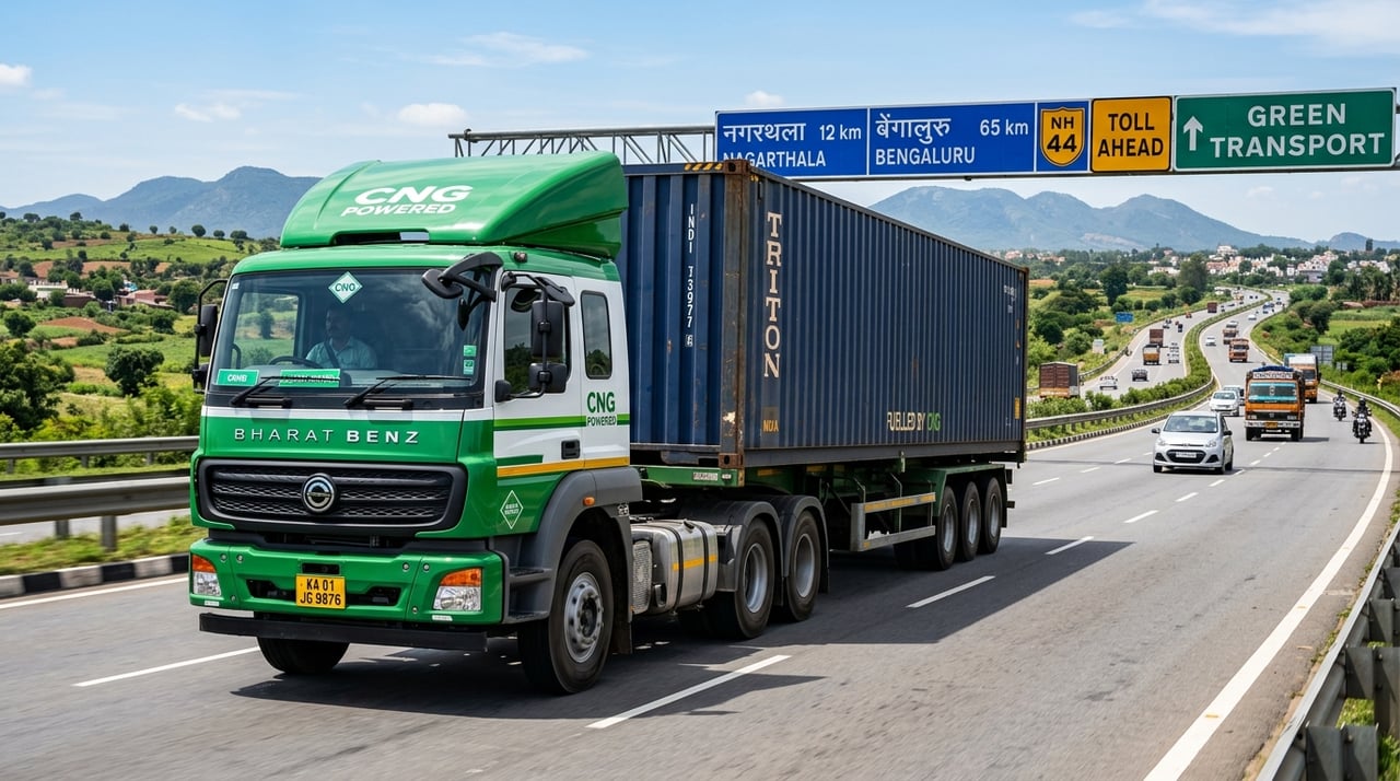 Medium and heavy commercial transit vehicles operating on clean alternative natural gas