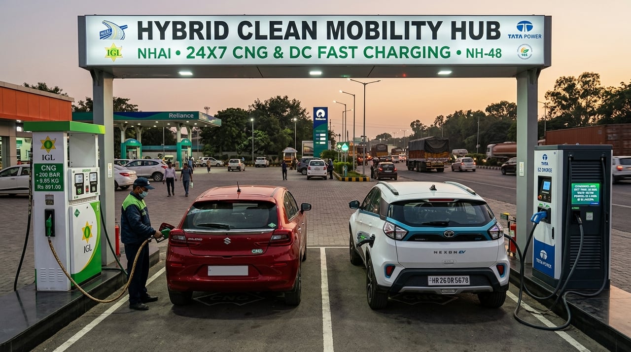 CNG vs EV Real World Refueling & Charging in India